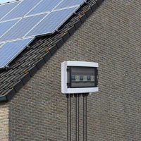 Boîtier de Combinateur Solaire Photovoltaïque 3 Chaînes IP65 Étanche 40A 1000V avec Protection Contre les Surtensions pour Système Solaire Hors Réseau 6