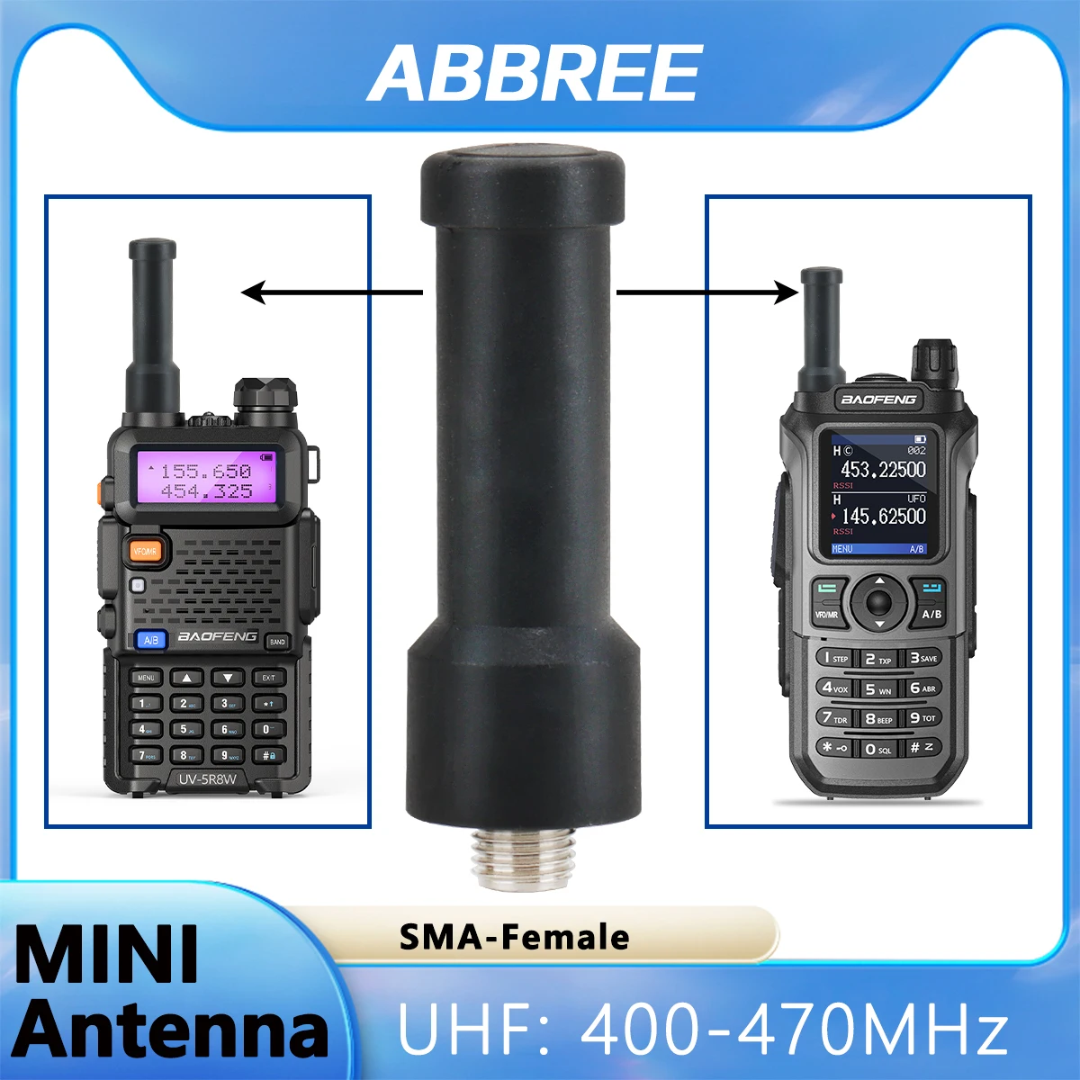 UHF Stubby Through-hole Mount Antenna, 450-470 MHz - Accès Communications - Foto 13