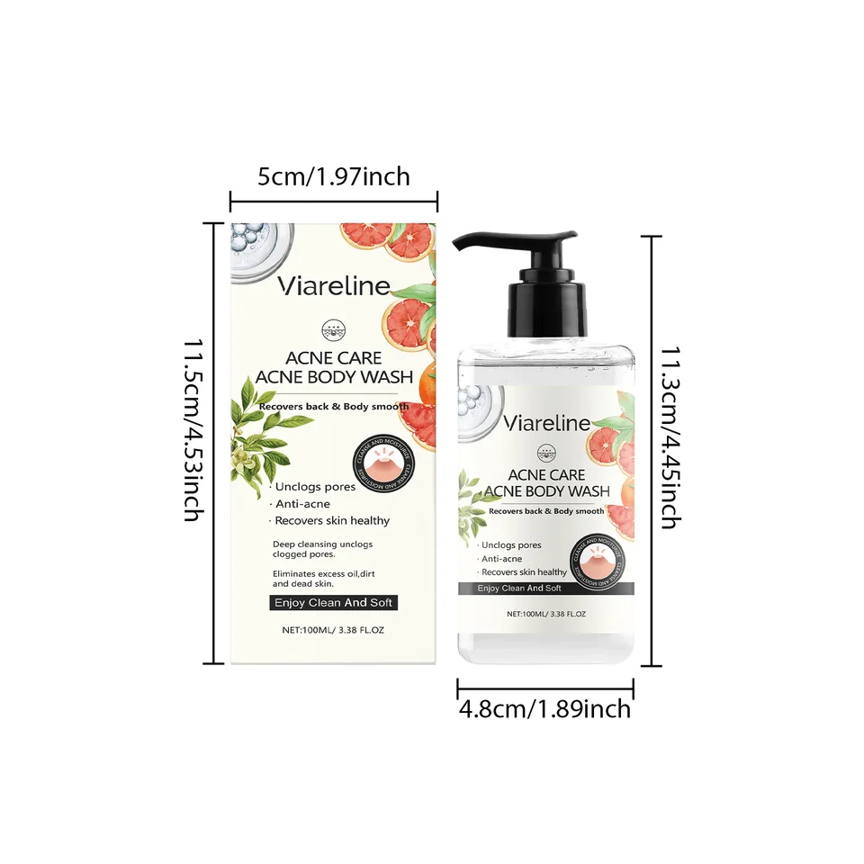 Natural Soothing Body Shower Gel for Skin Care