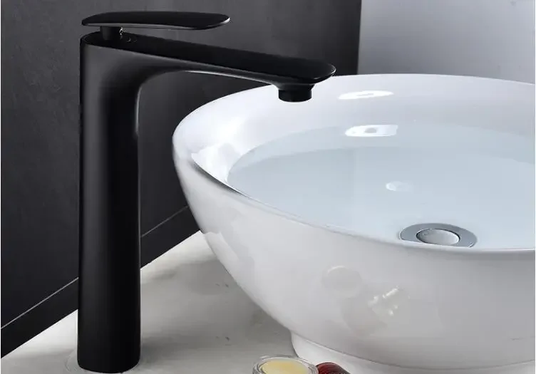 Description Picture 2 of itemBasin Faucets Gold Sink Faucet Bathroom Single handle Basin Mixer Tap Bath Tall Faucet Brass Sink Water Crane