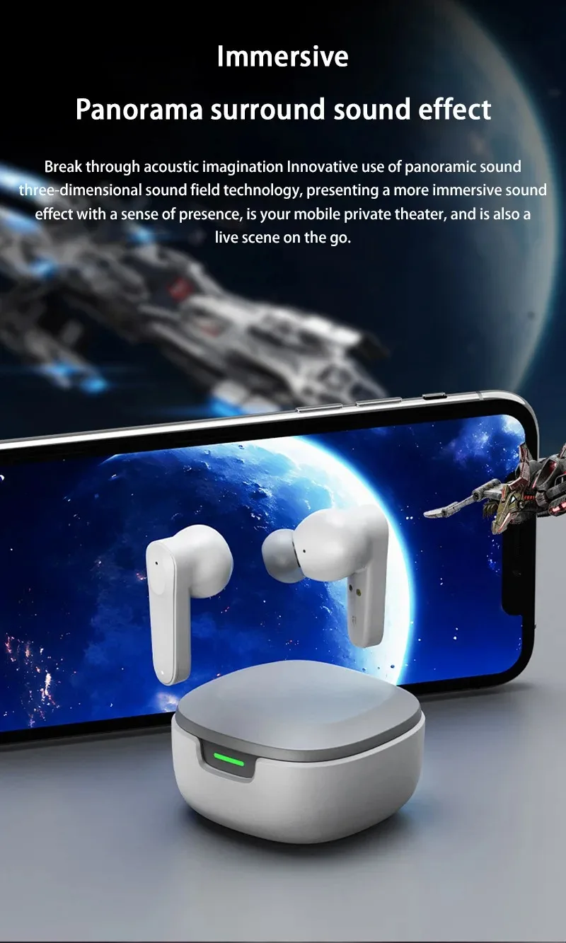 2025 Upgrade A98 AI Translation Wireless Bluetooth Earphones 144 Countries Langu