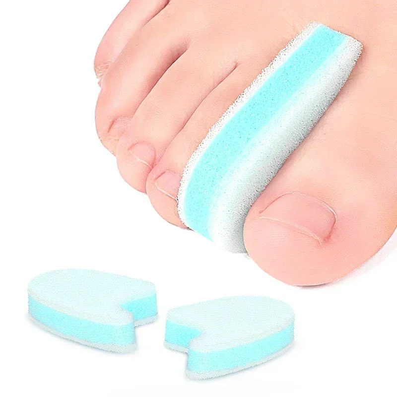 네일 Foam Sponge Hammer Prevent Friction Corrector Separators Bunion Corns Pain Relief Toe Spacer Overlapping Foot Care Tools