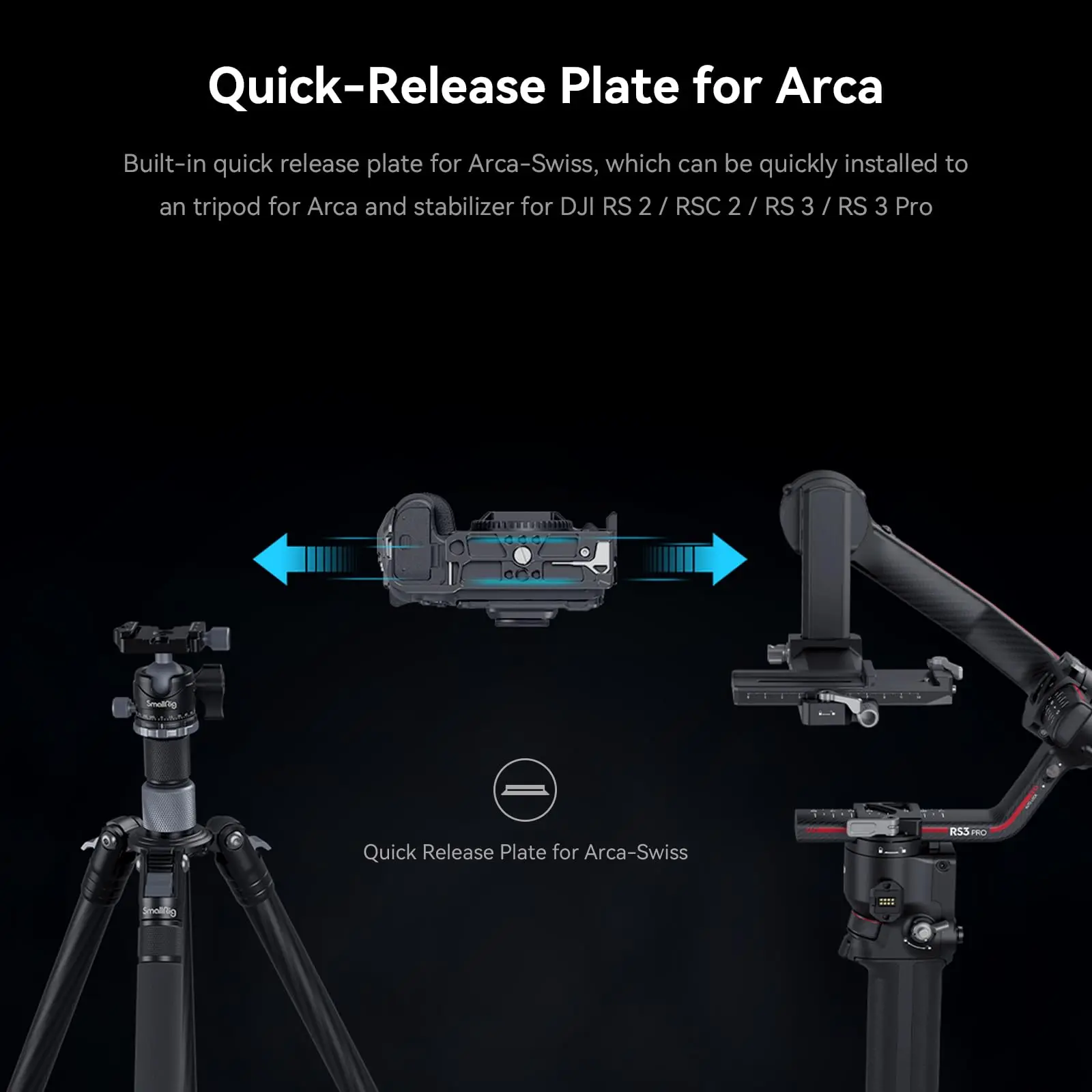 SmallRig 니콘 Z 8 카메라 케이지, Arca-Swiss 새 촬영 상업 촬영용 퀵릴리즈 플레이트 포함-3940