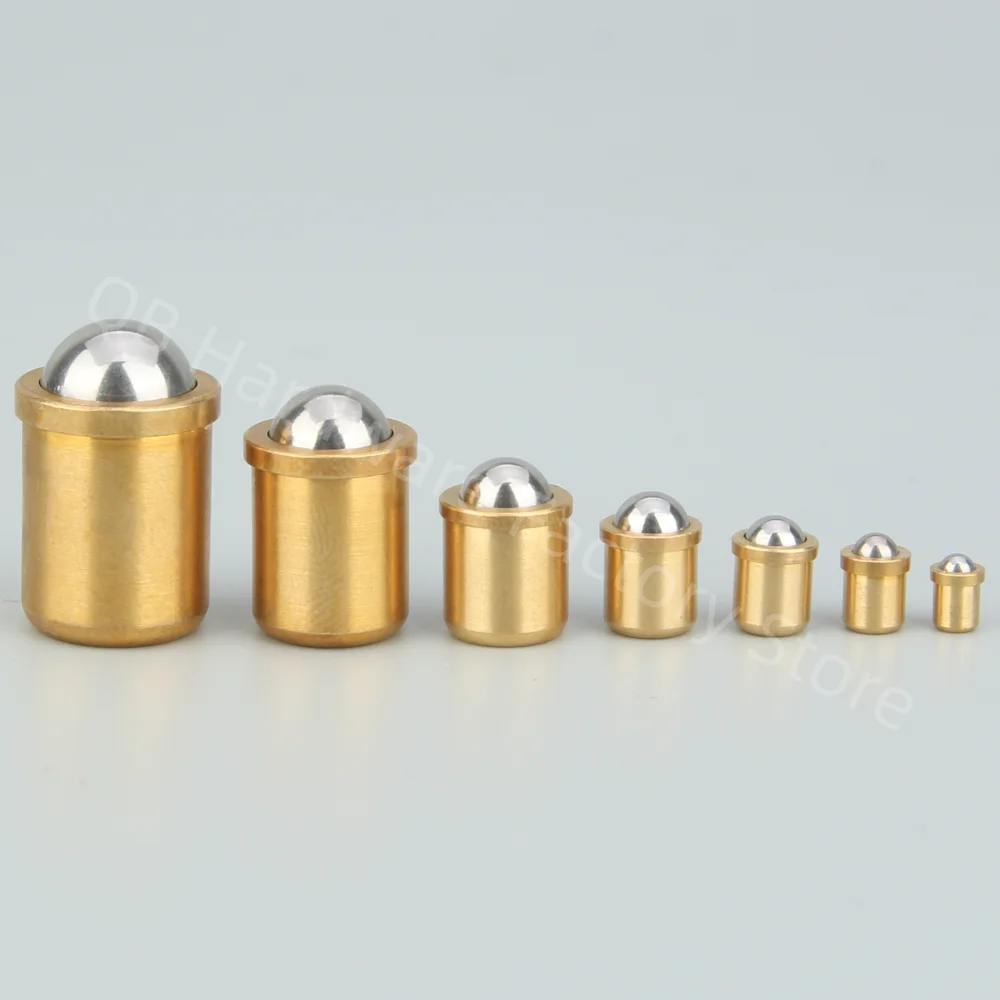 Stainless Steel Ball Lock Pins Customizable Press-Fit Plunger Stainless Steel/Brass Spring Ball Plungers With Locating/Positioning Function