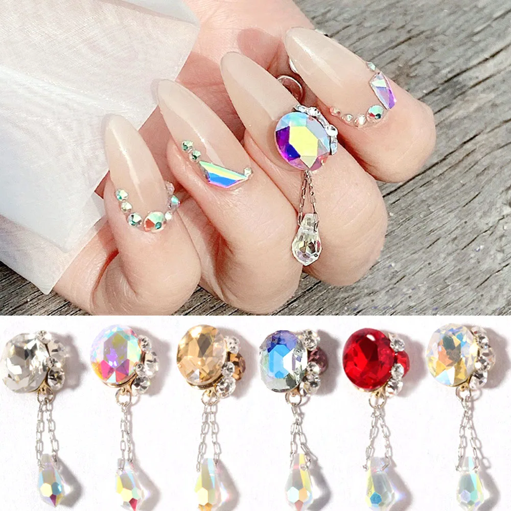 10pcs 3D Shiny Stars Glitter Rhinestone Gems Nail Charms Silver Pentagram  Alloy Nail Art Decoration Jewelry Manicure Accessories - AliExpress