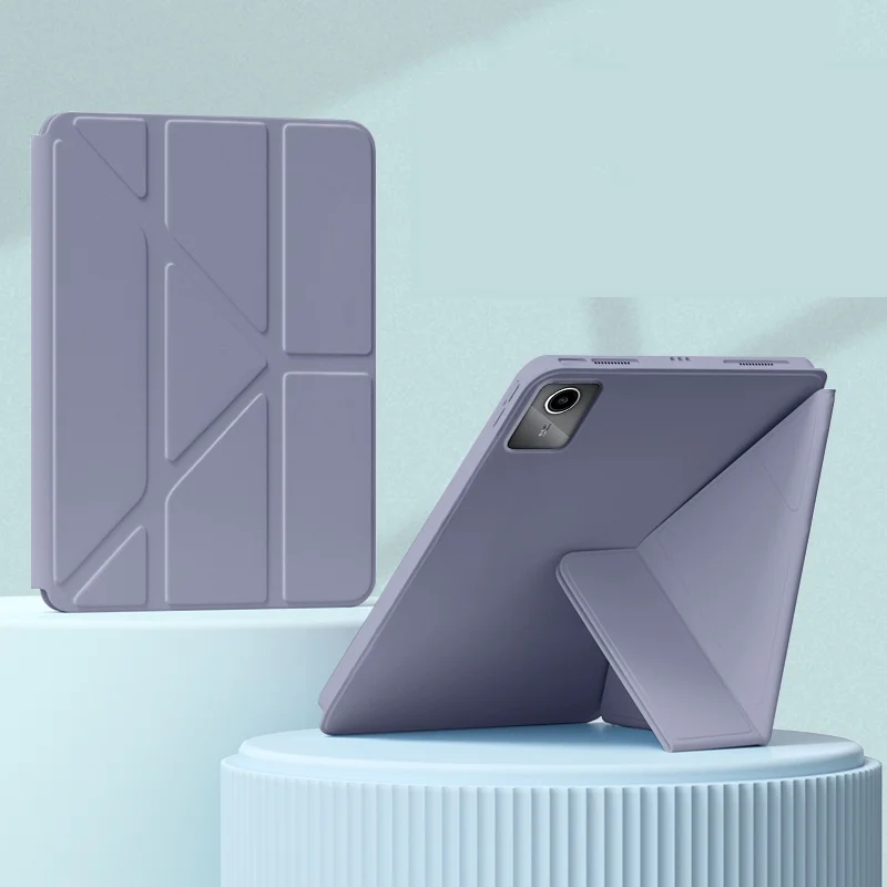Lenovo Idea Tab 11 Soft Back Cover with Multi-Angle Fold Stand