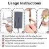 Dreadlock Crochet Braids Hair Making Machine with 20 Automatic Needles - Electric Portable DIY Dreadlocks Maker for Extensions 3