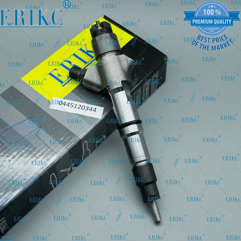 

ERIKC 0445120344 Injector Diesel Jet 0445 120 344 Common Rail Fuel Injection Assy 0 445 120 344 for WEICHAI 612640080022