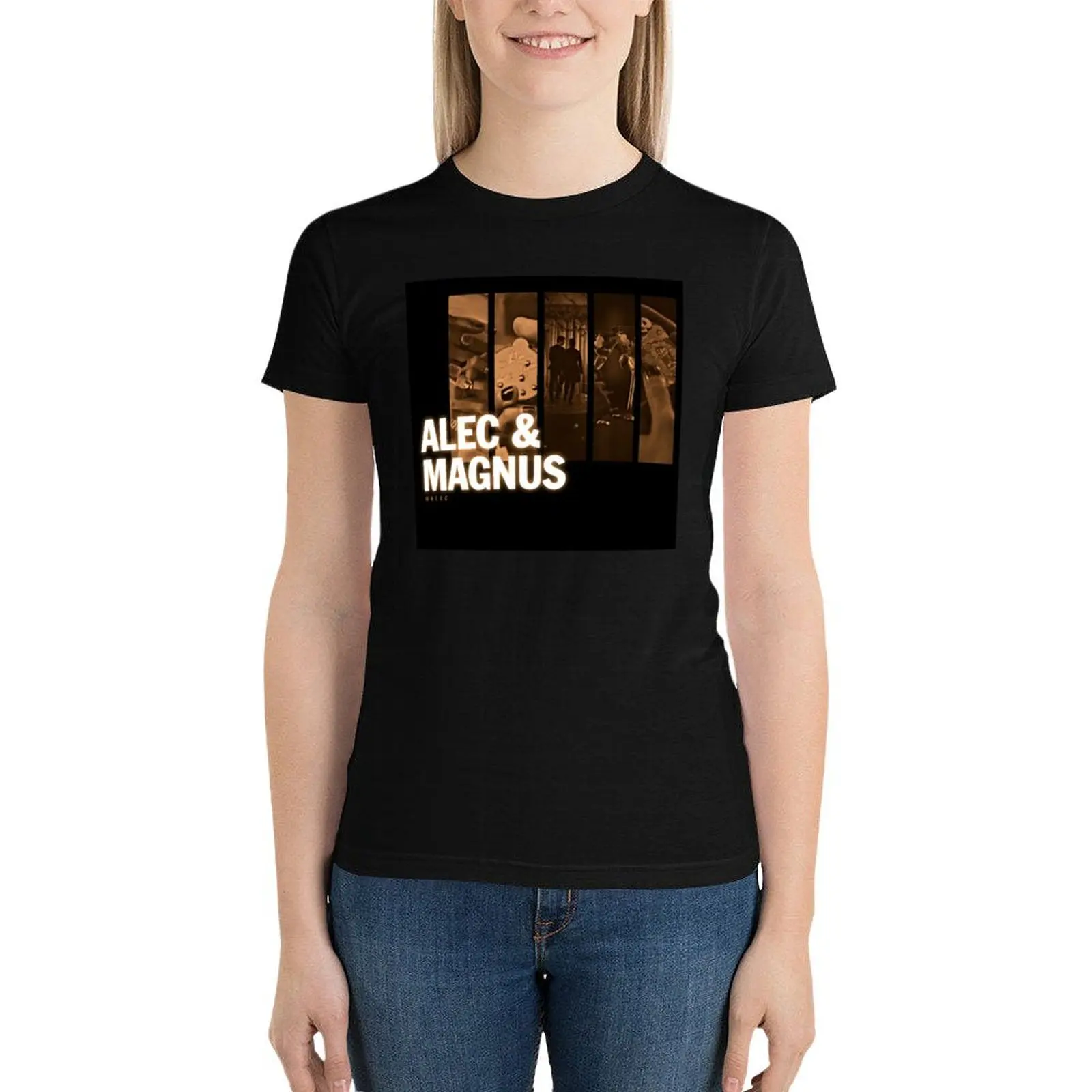 Magnus x Alec T-Shirt hippie clothes summer clothes shirts graphic tees Women's t-shirt