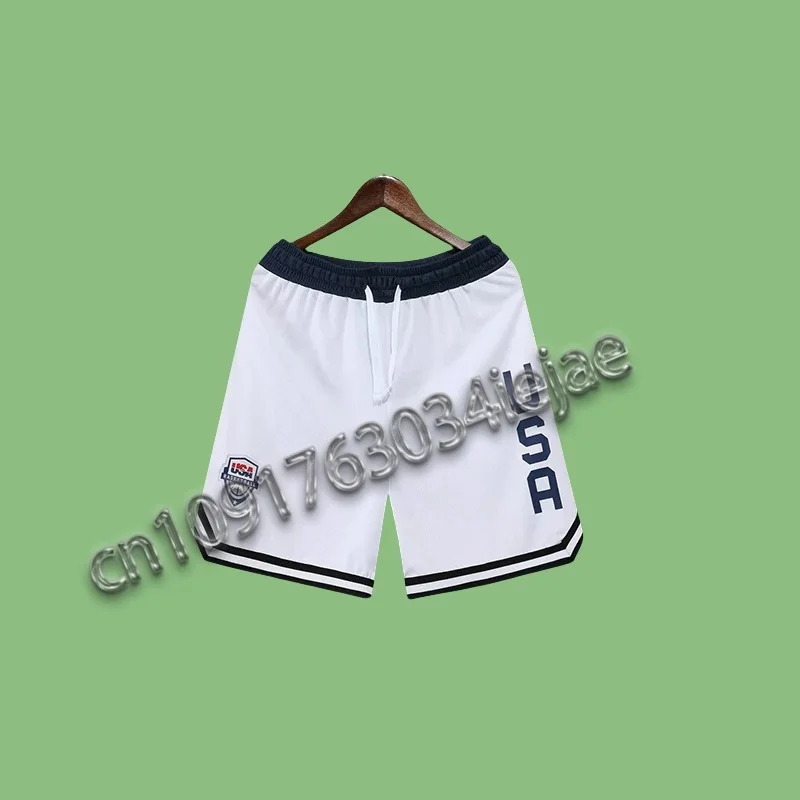 Summer Sports Shorts Men Casual Five-point Pants Trend Loose Basketball Outer Wear Big Pants Mesh Thin Section