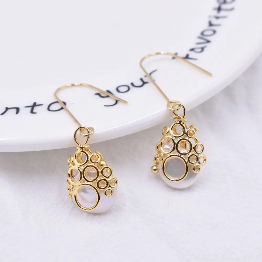 

New Simple Lady Short Earrings for Women Set Geometric Earring Jewelry Round Earrings Factory Direct Sales Korean Fashion