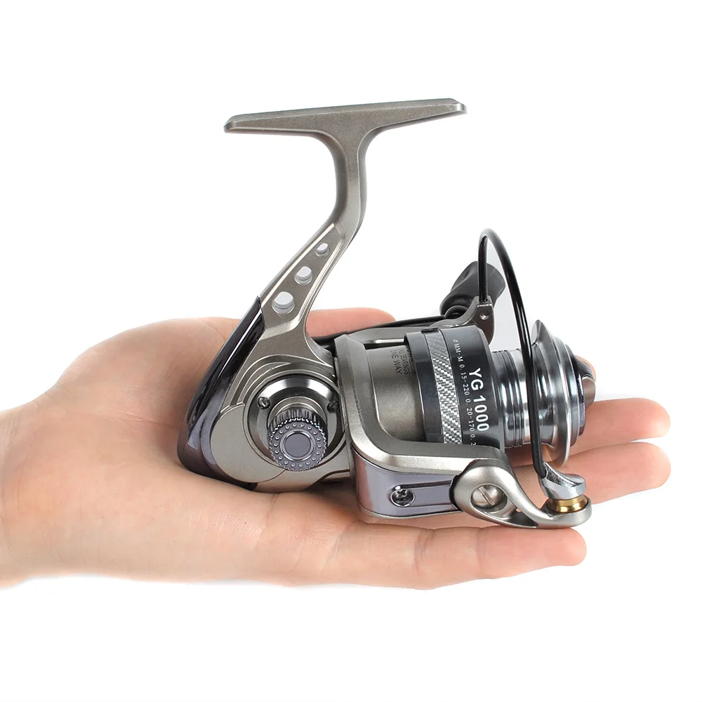 10+1BB Spinning Reel Saltwater Aluminum Spool Sea Fishing Ultra Light 5