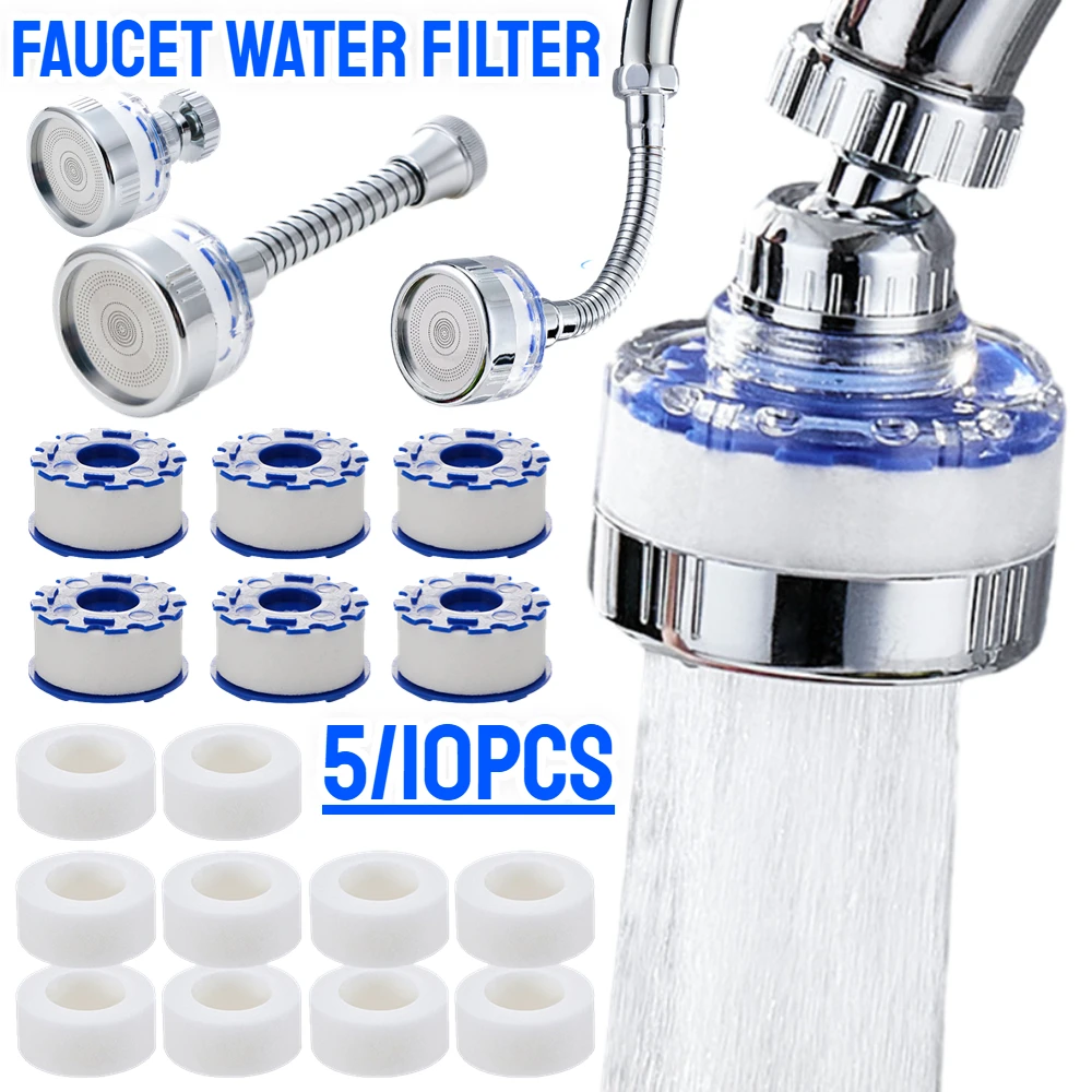 Kitchen Faucet Water Filter water purifier filter faucet aerator faucet extender adapter faucet adapter faucet extender water purifier faucet Pressurized Sink Filter Water Purifier Remove Heavy Metal Bath Splash Proof Faucet Aerator Extender
