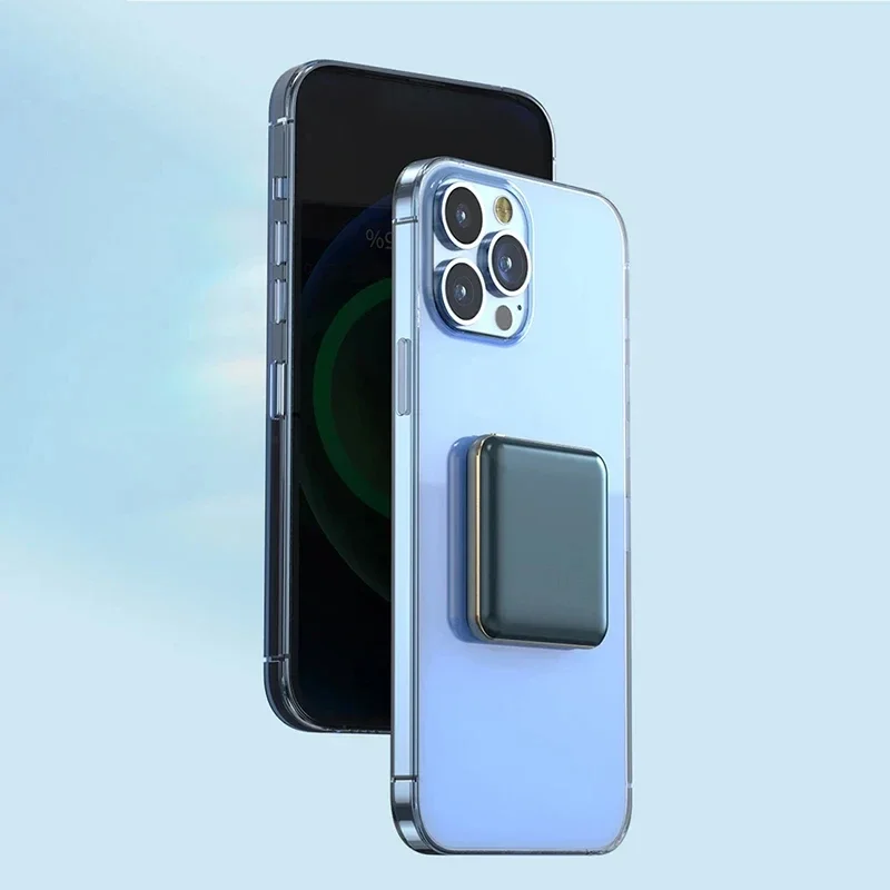 Xiaomi 50000mAh Mini Magnetic Wireless Power Bank Charger Fast Charging Thin External Battery For iPhone Huawei Samsung Xiaomi 6