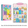 Squeegee Art Kids Paint Kit Childrens Painting Crafts Creativity Set Drawing Papers for Kids Boys Girls Birthday Christmas Gifts 6