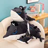 NewOcean Overlord Kawaii Pirate Shark Doll Bedroom Sofa Decoration Shark Pillow Plush Toy Children's Birthday Christmas Gift 1