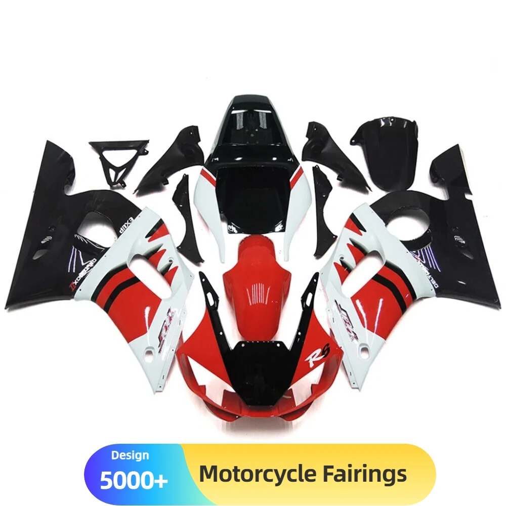 2000 Yamaha R6 Custom Graphic Motorbike Fairings for Yamaha YZF-R6 1998-2002, Unique Styling ...