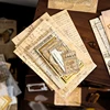 Journamm 100pcs/pack Vintage Memo Paper Kit DIY Scrapbooking School Supplies Junk Journal Collage Photo Album Aesth Notes Paper 4