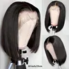 Newmi Bob Wigs Short Bob Wig Lace Front Human Hair Wigs Straight Hair 13x4 Lace Frontal Human Hair Bob Wigs for Women 2