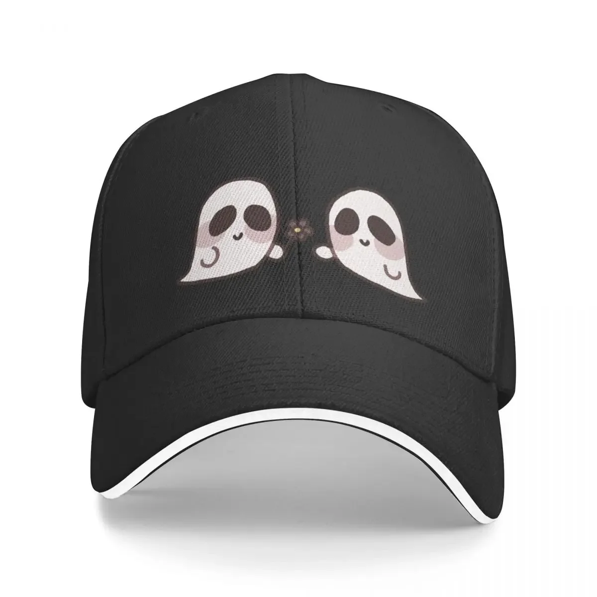 

Ghosts in loveCap Baseball Cap black Hip Hop Fluffy Hat Designer Man Women's