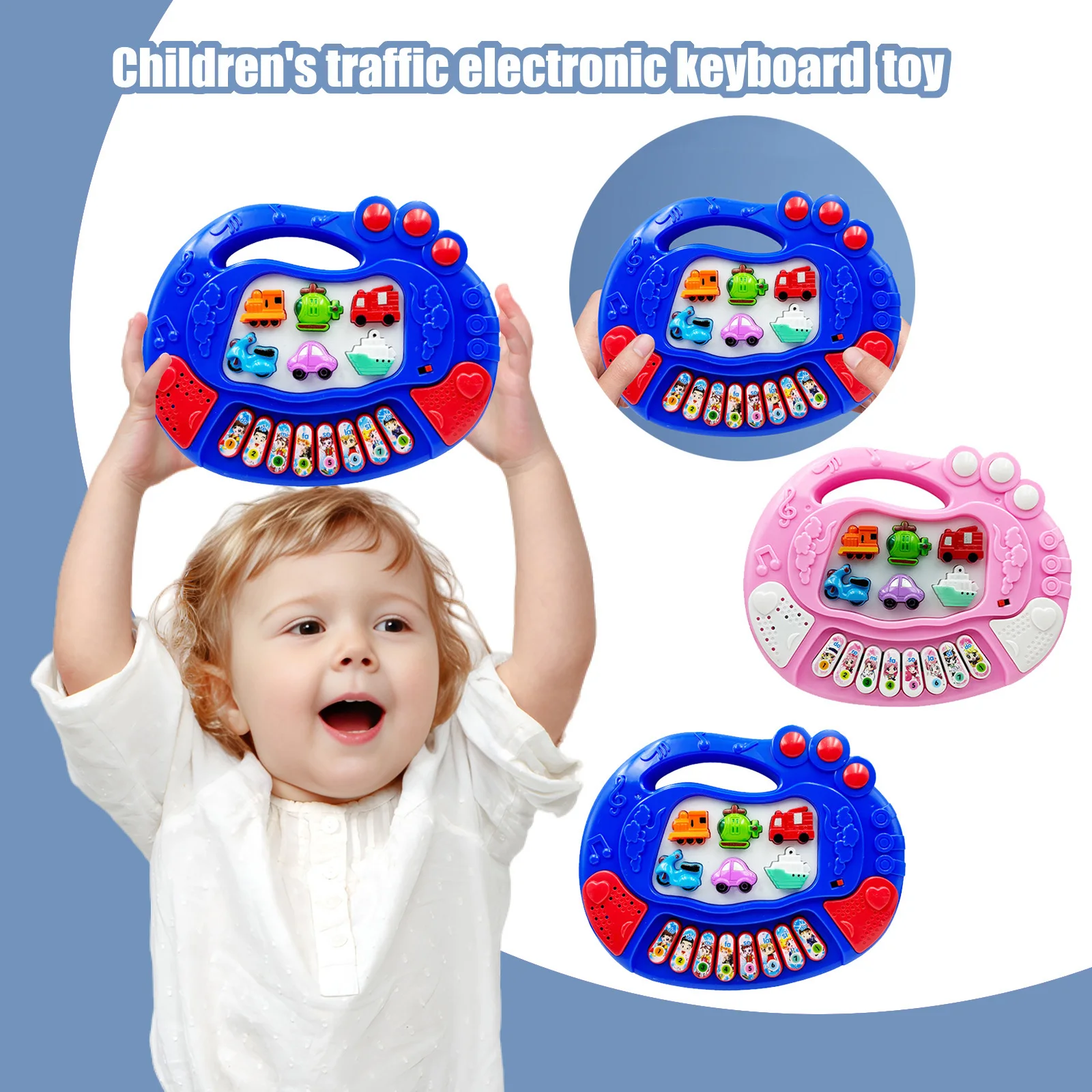 Electronic Early Education Baby Musical Animal Piano Toy Main View