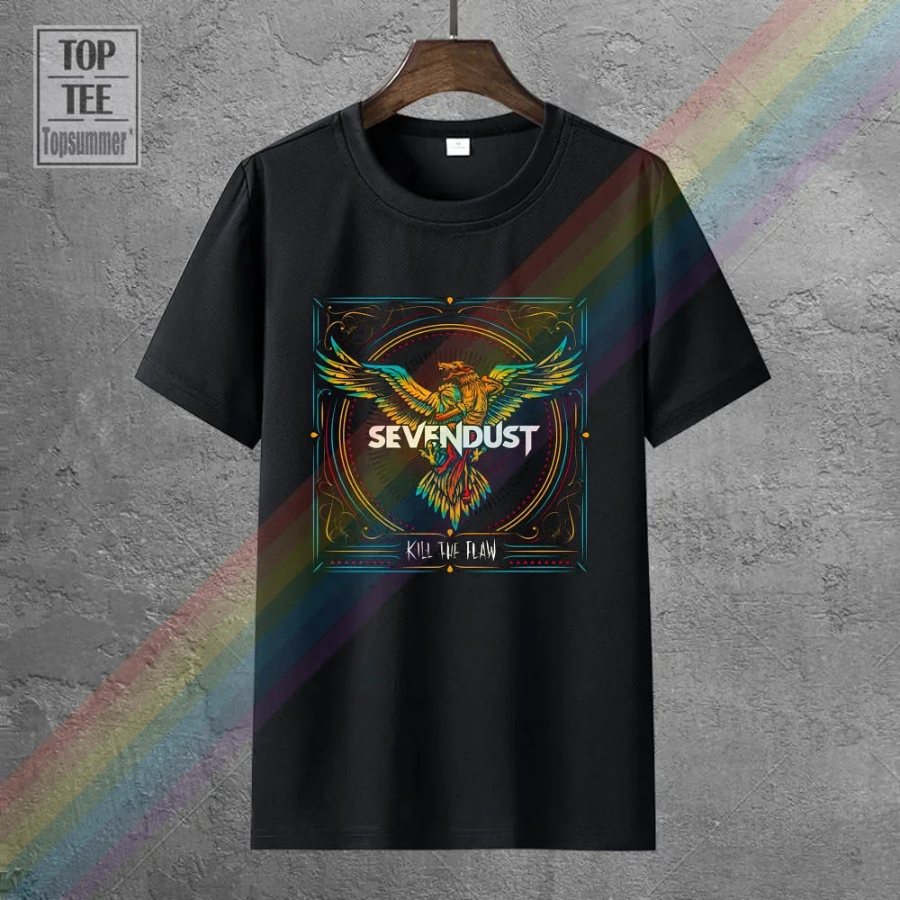 

Sevendust Logo Tshirt Black New Men S T Shirt Size S To 3Xl