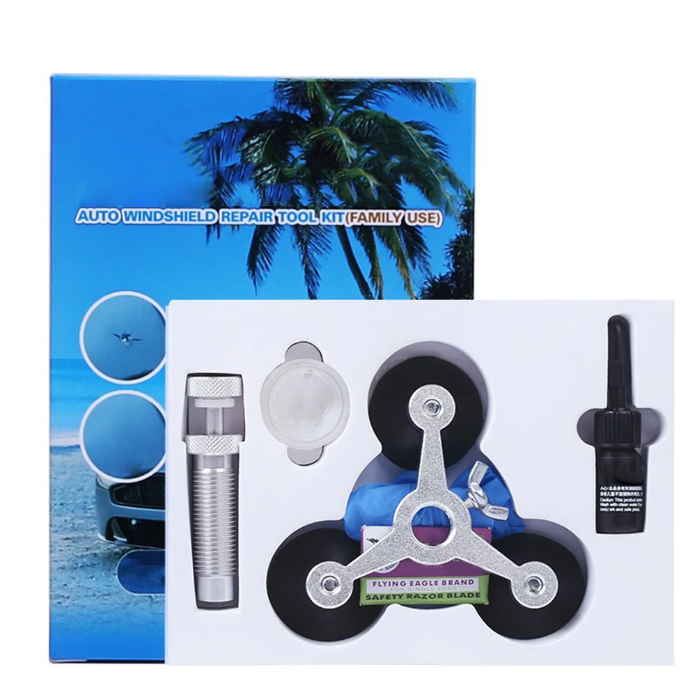 Windshield Repair Kit windshield repair kit,car repair tool DIY Car Repair Tools Glass Scratch Glass Crack Crack Restore Car Tool