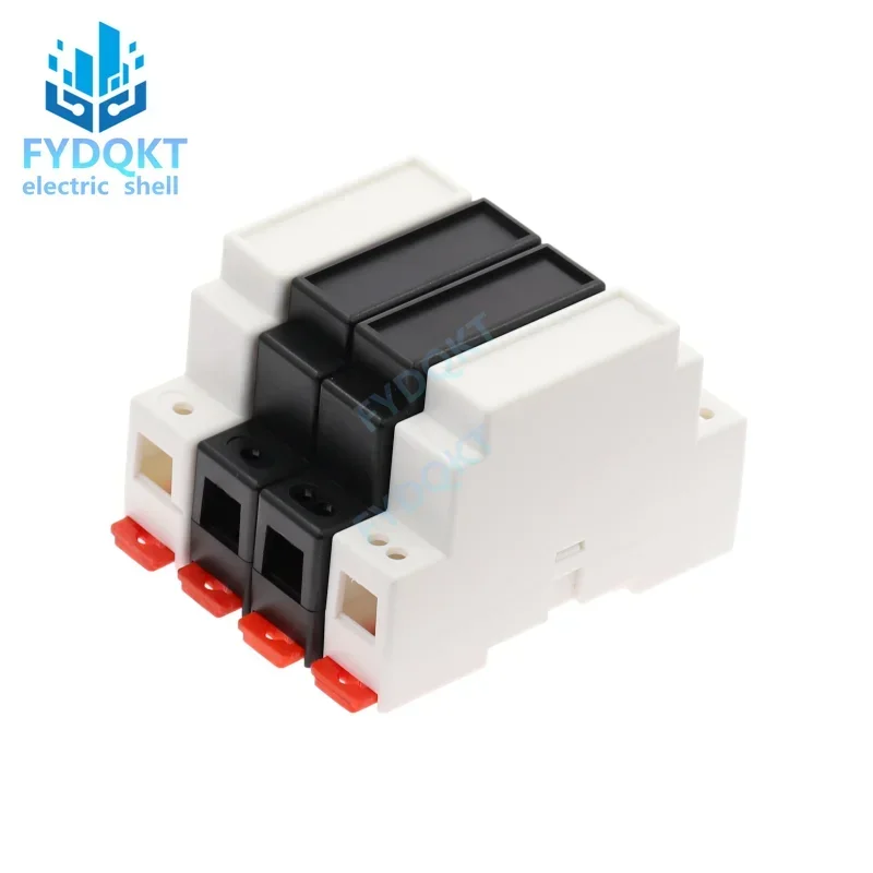 ABS plastic Supply Rail Electrical Shell Safety Barrier Isolation Module 4-19: 88X18X59MM Project Junction Box Electrical Junction Box