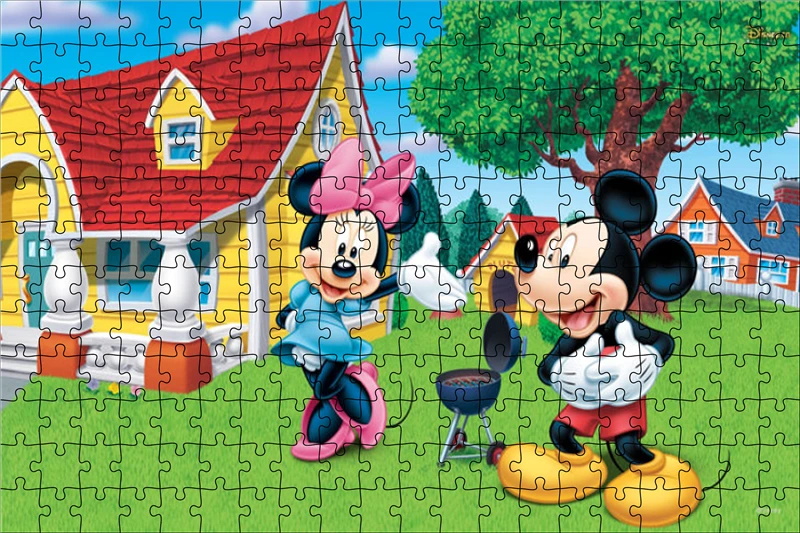 Mickey and Minnie In Mexico 1000 Piece Jigsaw Puzzle Disney Cartoon  Characters Tigger and Donald Duck Puzzle Hobbies and Toys - AliExpress