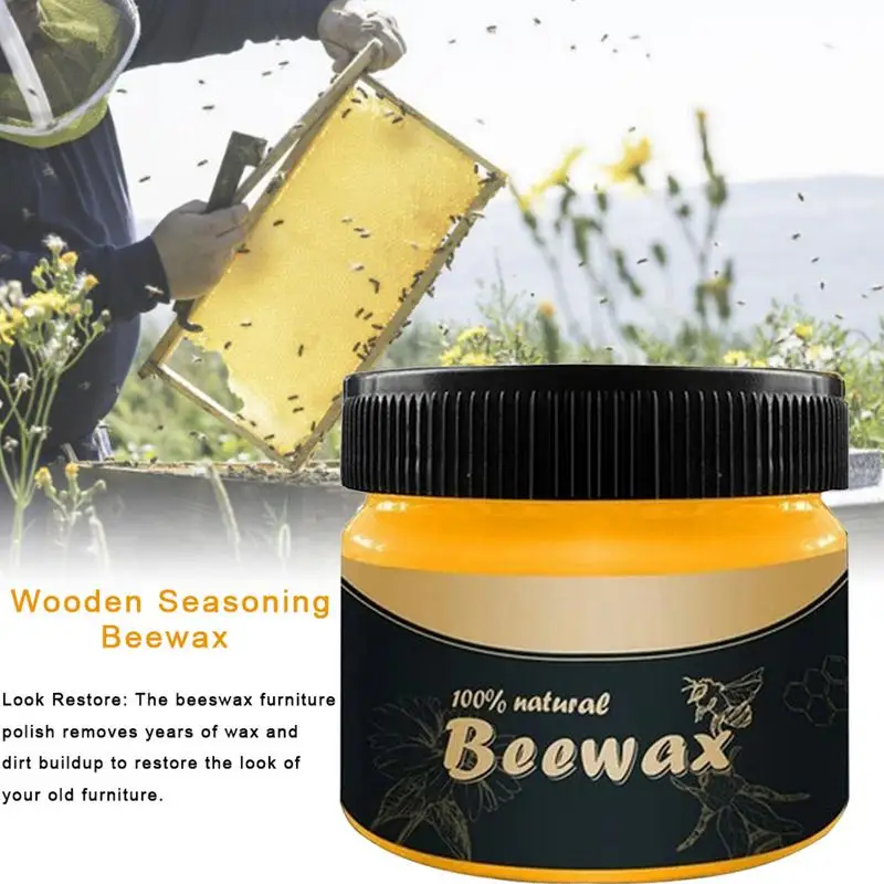 Multipurpose Wood Seasoning Beewax Wax Bee Wax Polish Furtiniture Wooden  Beeswax 