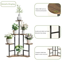 Corner Plant Display Rack