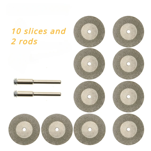 thumbnail image 2 of Diamond Cutting Wheels For Dremel 44-Piece Rotary Tool Blade Set 2 of 9