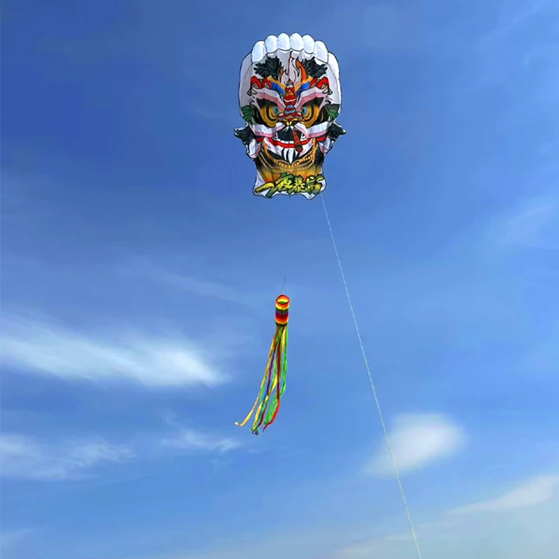 6M 3D Skeletonless Soft Kite 8 Kites Beach Kite Nylon Easy To Fly and Tear Proof Professional Kite Storage Bag Package 3