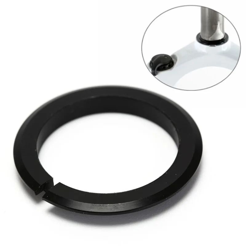 

Cycling Bicycle Black Head Set Washer Aluminum Alloy Bike Headset Base Spacer Crown Race Bike Headset Washer Bicycle Parts1