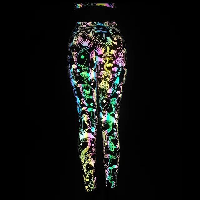 Holographic Reflective Leggings 5