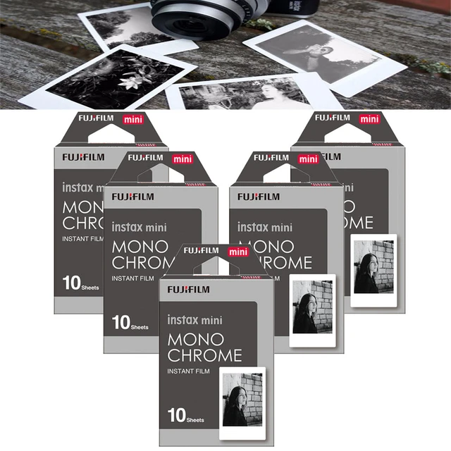 FUJIFILM-película instantánea para cámara instantánea, marco blanco, papel  fotográfico, instax mini 11 8 Mini 9 7s 9 70 25 50 - AliExpress