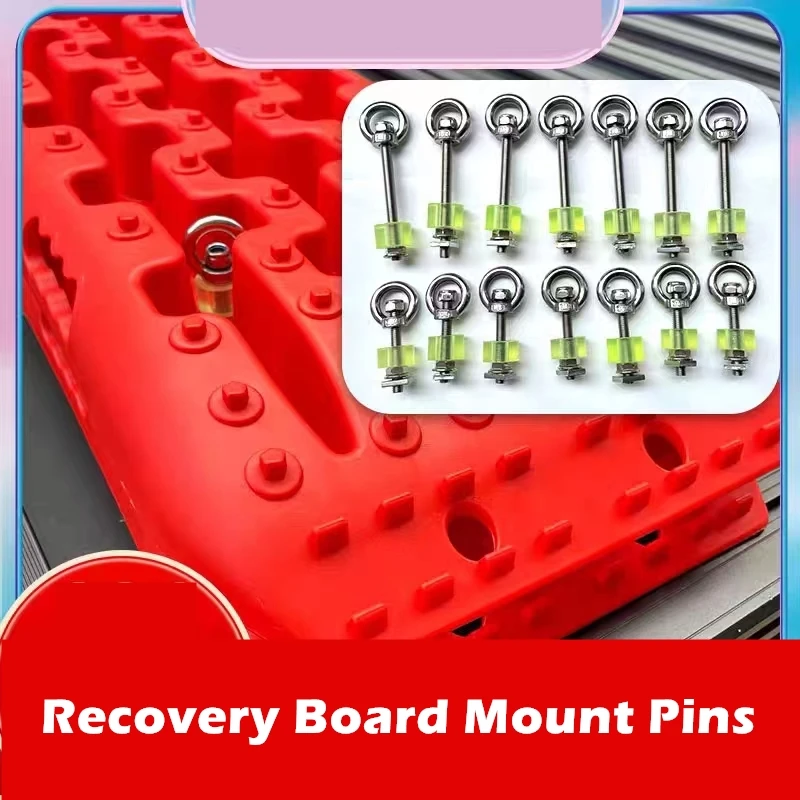 Recovery Board Mount Pins, Traction Board Mounting Kits for