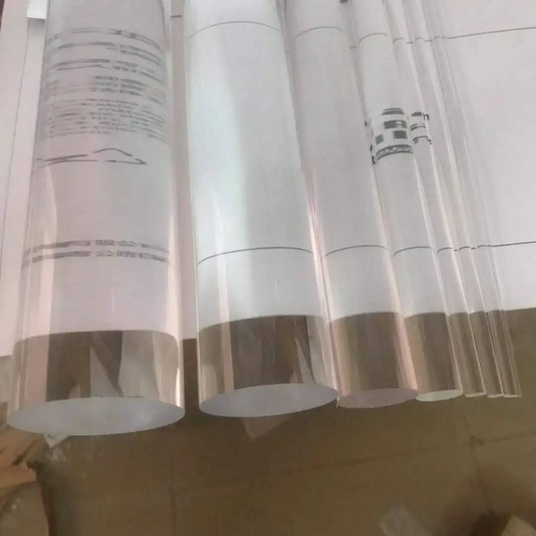 شفافة الاكريليك عصا الصلبة شبكي دبابيس اللف صناعة...