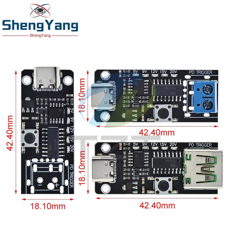 Рисунок 6 - Устройство для быстрой зарядки USB Type-c PD 100 3.0