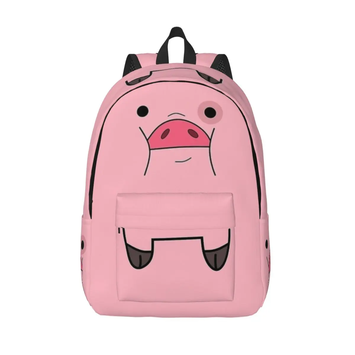 Cute Pet Pig Waddles Cartoon Backpack Schoolbag Student Bookbag Teens Daypack with Pocket 1