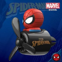 Marvel Spider Man Air Freshener Car Perfum Kawaii Propeller Outlet Vent Fresheners Perfume Suitable For Car Interior Decoration