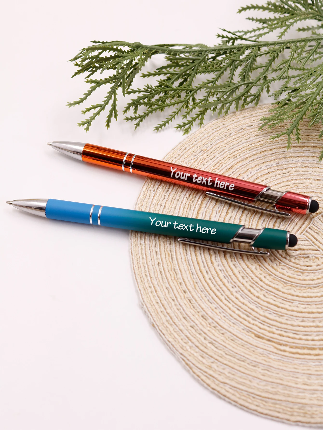 Penne a Sfera Personalizzate con Testo Graduale, Penne Gel Personalizzabili, Penne per Coppie Personalizzabili, Penne per Insegnanti, Penne Stylus, Festa degli Insegnanti - immagine 4