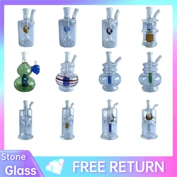 Tuyau de fumée en verre, accessoires de crochet, tuyaux de fumée en verre uniques, porte Cigarette 