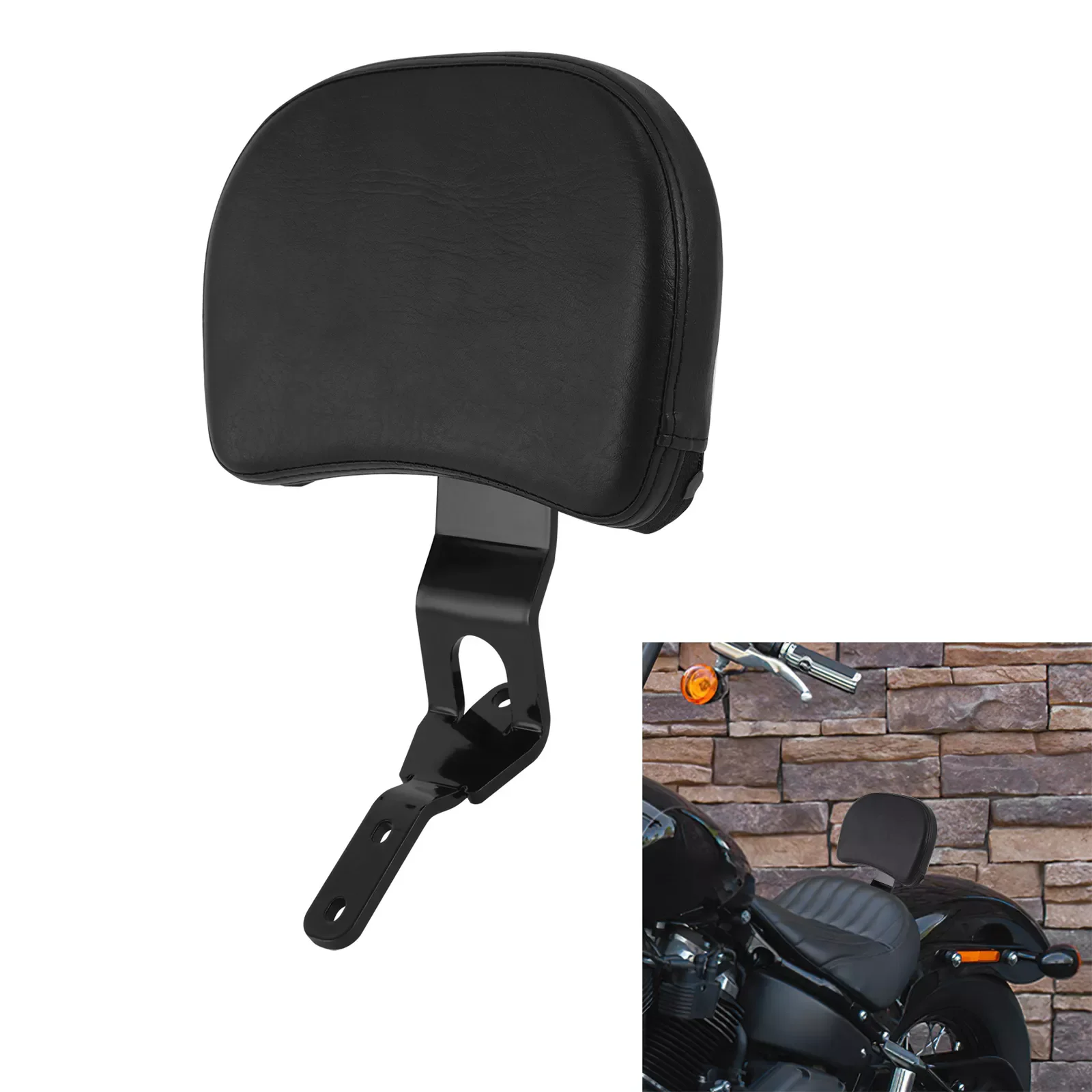 Harley Softail Front Rider Backrest: A Real Rider’s Review for 2018 ...