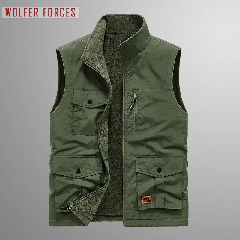 Outdoor Waterproof Sports Motorcyclist Vest Camping Men's Clothing Trekking Bigsize Elegant Designer Luxury Mesh Casual