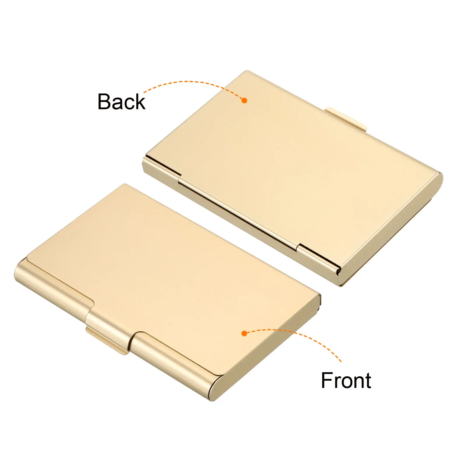 1/2/3Pcs 명함 홀더 93x60x10mm 알루미늄 금속 카드 케이스 이름 카드 신용 카드에 대 한 전문 포켓 카드 홀더