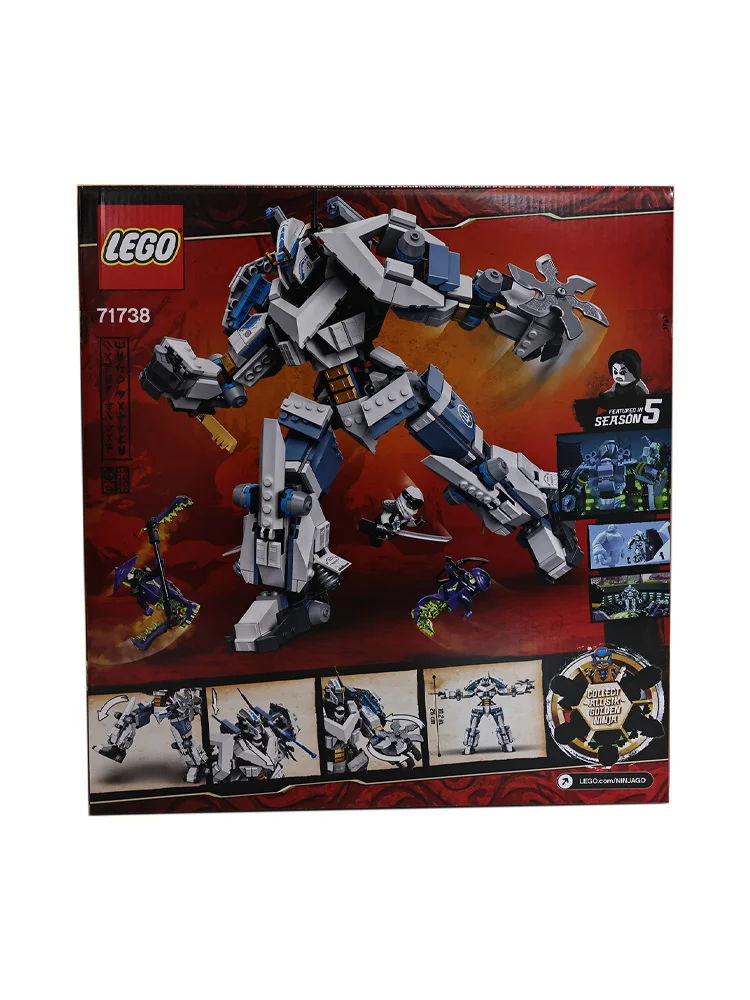 LEGO 71738 NINJAGO Legacy Zane's Titan Mech Battle, Action Figure