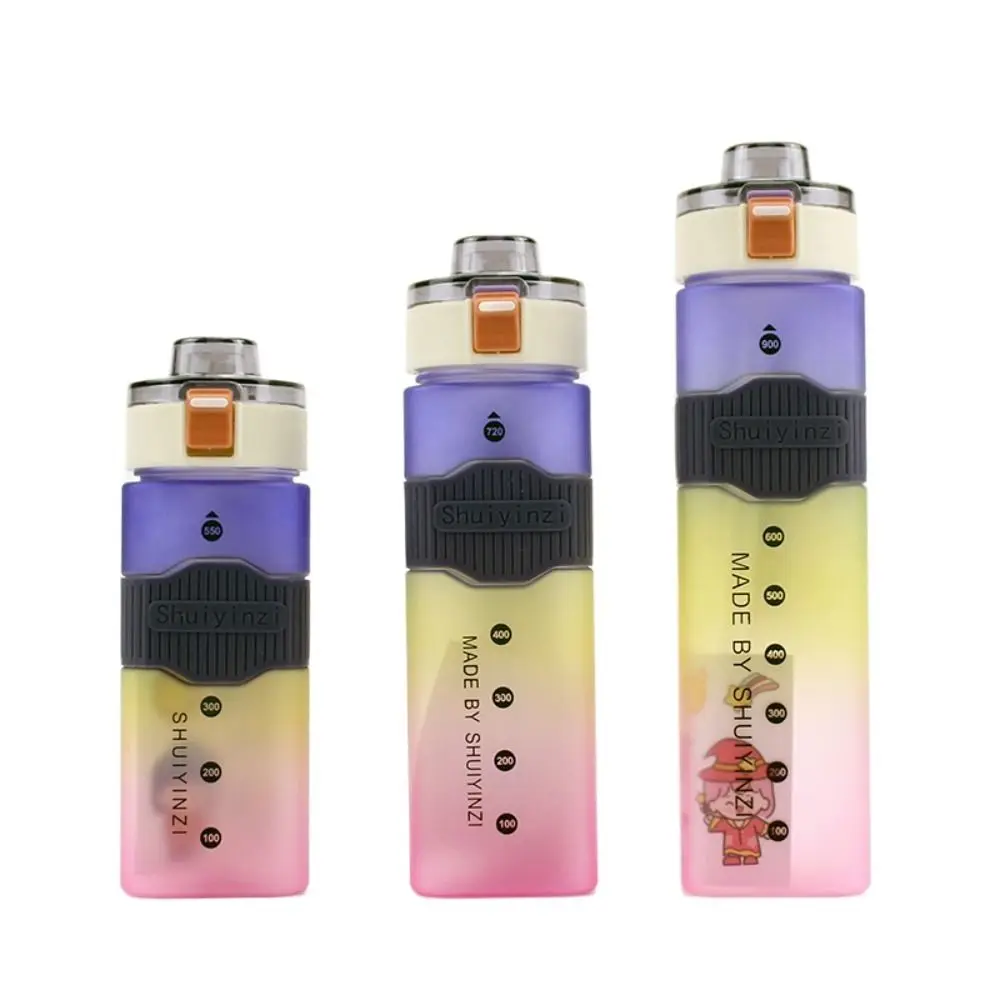 

Camping Plastic Water Bottle Leak-Proof Cup Large Capacity Drinking Cup Water Cup Straw Water Bottle Sports Water Bottle