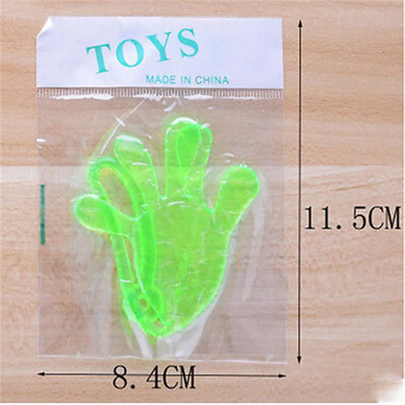 Random Color Squishy Slap Hands Palm Toy Elastic Sticky Toy For Kid Gift Party Gags Practical Jokes Modeling Clay Slime Toys play dough tools modelling clay