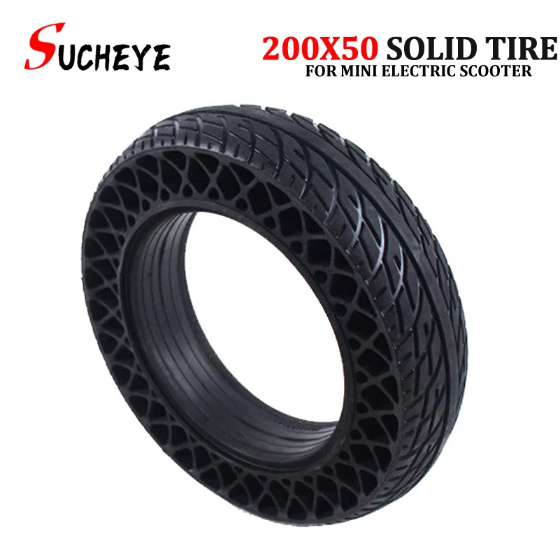 200*50 Moto 8 Pollici Pneumatico Scooter Elettrico 200X50 Tubeless Per Rasoio E100 E150 E200 Espark Crazy Cart S
